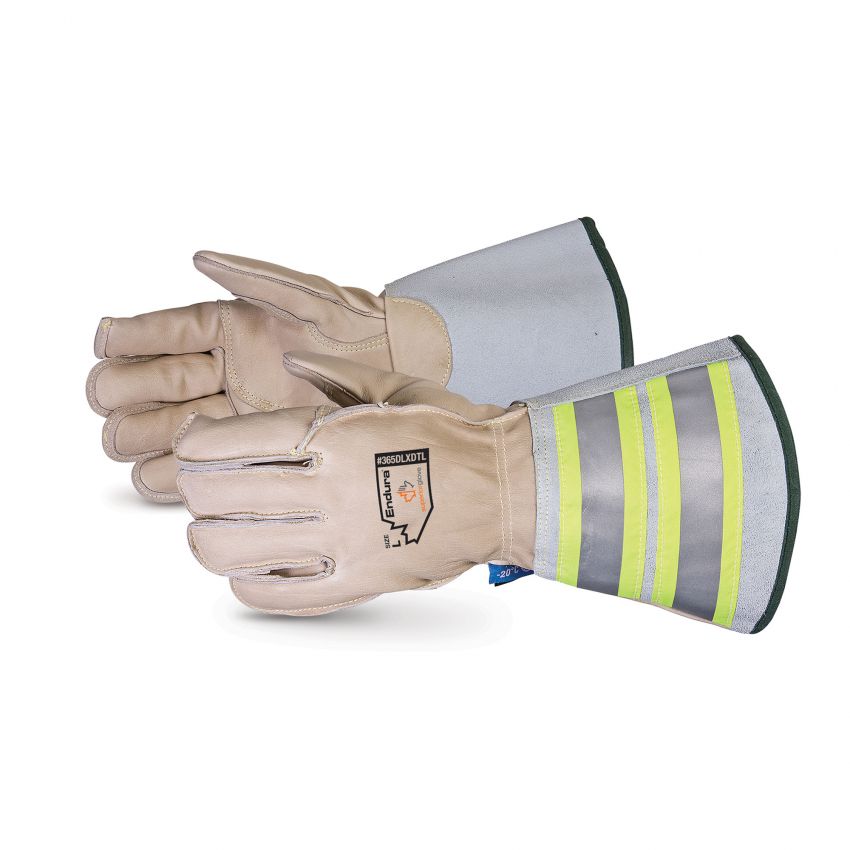 Superior Glove® Deluxe Winter Lineman Glove With Double-Weight Thinsulate™ and 6` Cuff  #365DLXDTL